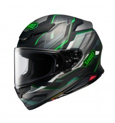 Casco Shoei Nxr 2 Capriccio Negro Verde Blanco Mate |CSNXR22704|