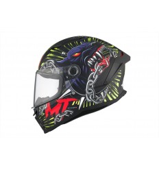 Casco MT Stinger 2 Akin Negro Mate Verde |1334A66033|