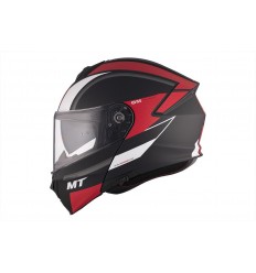 Casco MT Genesis SV Cave A5 Negro Rojo Mate |1347A61053|