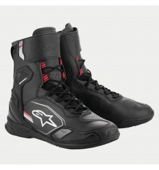 Zapatillas Alpinestars Superfaster Negro Gris Rojo Brillo |2511124-1165|