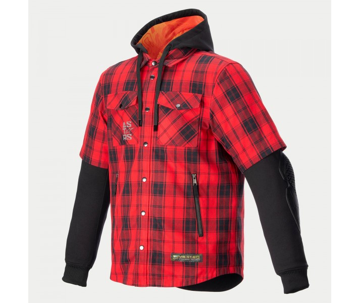 Camisa Alpinestars Tartán Mo.St.Eq Rojo Negro |4300424-3136|