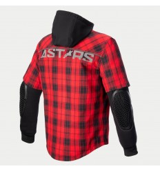 Camisa Alpinestars Tartán Mo.St.Eq Rojo Negro |4300424-3136|