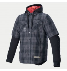 Camisa Alpinestars Tartán Mo.St.Eq Gris Negro |4300424-9610|