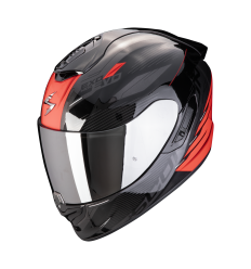 Casco Scorpion Exo 1400 Evo 2 Air Luma Negro Rojo |140-443-24|