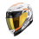 Casco Scorpion Exo 520 Evo Air Titan Blanco Naranja |172-448-331|