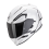 Casco Scorpion Exo 491 Kripta Blanco Negro |48-450-63|