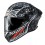 Casco Caberg Drift Evo II Crok Negro Mate Antracita Rojo |C2RD60H9|