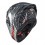 Casco Caberg Drift Evo II Crok Negro Mate Antracita Rojo |C2RD60H9|