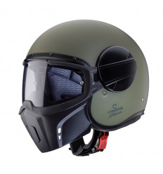 Casco Caberg Ghost X Verde Militar Mate |C4FA6029|