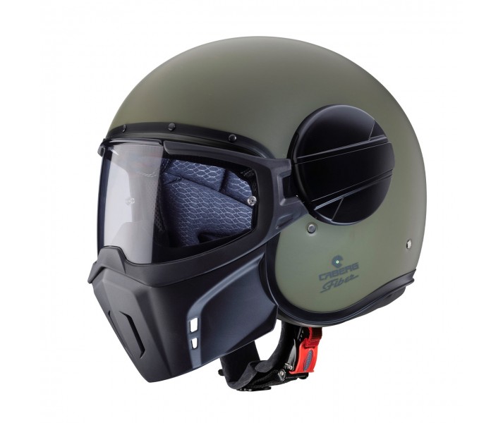 Casco Caberg Ghost X Verde Militar Mate |C4FA6029|