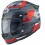 Casco Arai Quantic Abstract Rojo Gris Negro |800909400|