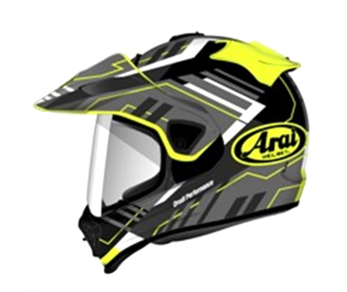 Casco Arai Tour-X5 Trail Amarillo Blanco Negro |800909701|