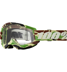 Máscara 100% Strata 2 War Camo Lente Transparente |26013489|