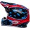 Casco Bell Mx-9 Mips Mcgrath Showtime 23 Negro Brillo Rojo