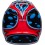 Casco Bell Mx-9 Mips Mcgrath Showtime 23 Negro Brillo Rojo