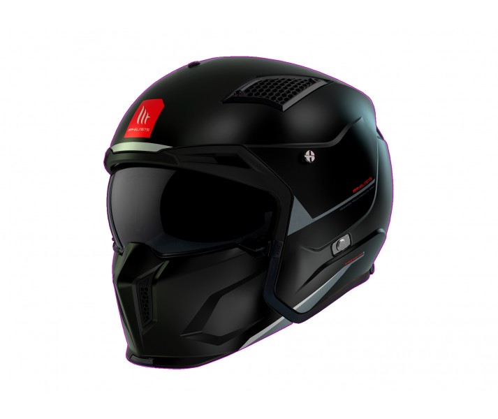 Casco Mt Sv Streetfighter Sv S Solid A1 Negro Mate |13270000133|