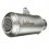 LV-10 Stainless Steel Slip-On Muffler LEO VINCE /18114444/