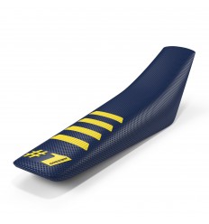 Funda Asiento Onegripper Ribbed Azul Oscuro Amarillo /OGSC02-DBYWYW/