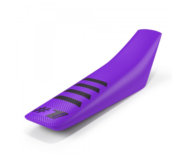 Funda Asiento Onegripper Ribbed Morado Negro /OGSC02-PLBLBL/