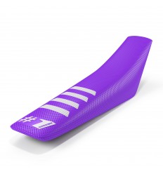 Funda Asiento Onegripper Ribbed Morado Blanco /OGSC02-PLWHWH/