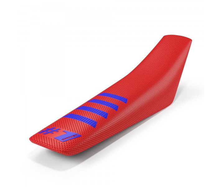 Funda Asiento Onegripper Ribbed Rojo Azul /OGSC02-RDBEBE/