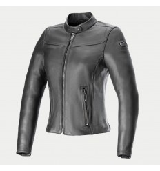 Chaqueta Alpinestars Mujer Tory Cuero Negro |3113824-1100|