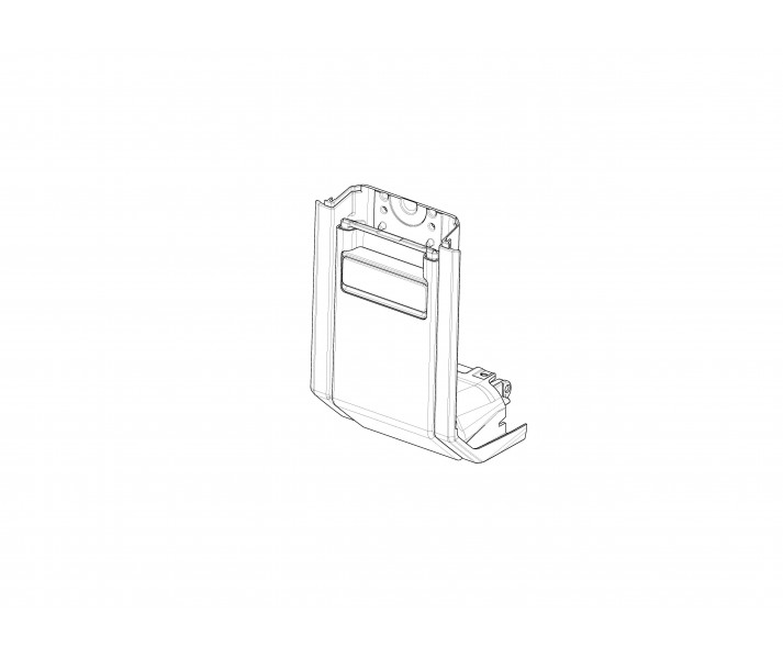 Parte Inferior Cerradura Maleta Terra Shad |D1TR48MIR|