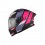 Casco MT Helmets Braker SV Chento Negro Rosa Mate |1346A561933|