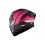 Casco MT Helmets Braker SV Chento Negro Rosa Mate |1346A561933|