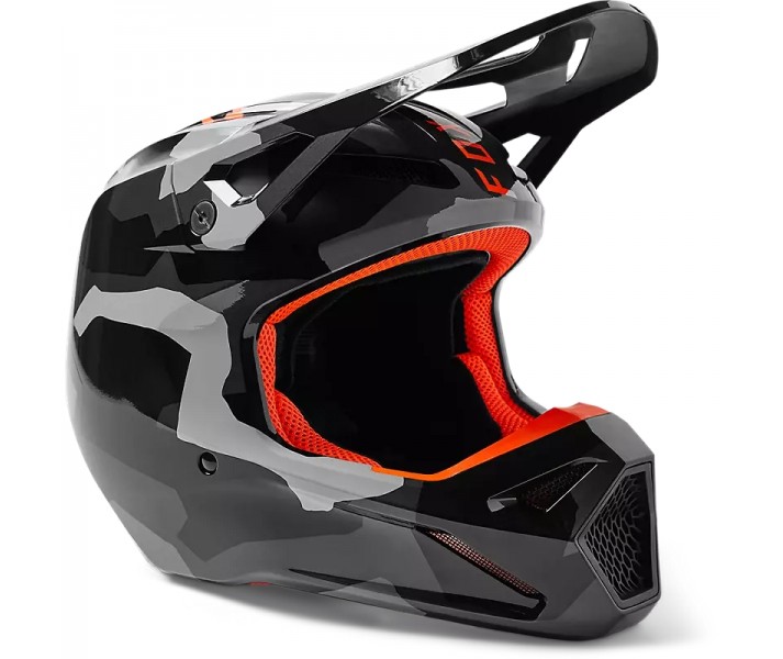 Casco Fox V1 Bnkr Camuflaje Gris |29667-033|