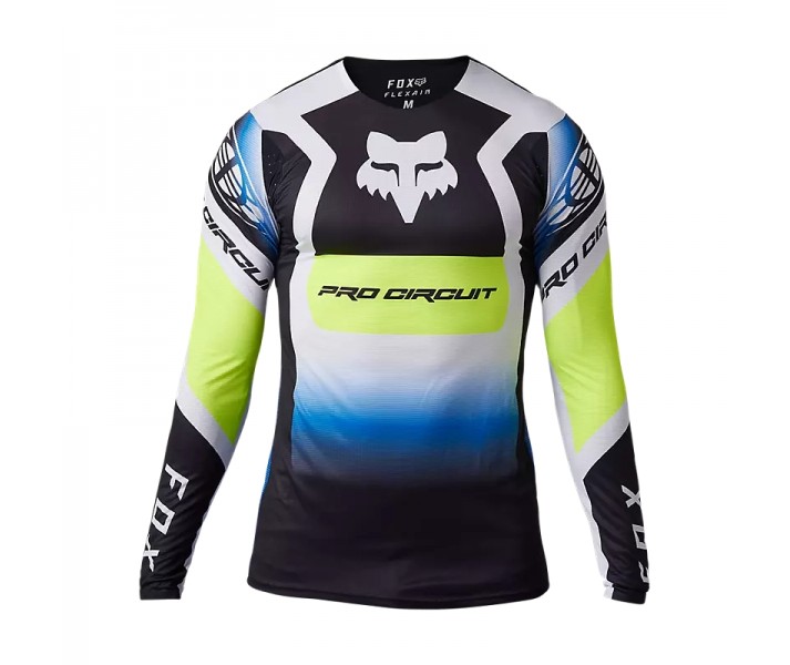 Camiseta Fox Pc Flexair Foyl Blanco Negro |30860-018|