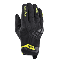 Guantes Ixon Mig 2 Negro Brillo Amarillo |300111090-1072|