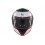 Casco MT Atom 2 Sv Emalla B0 Blanco Negro Rojo Mate |1335B23102|