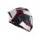 Casco MT Atom 2 Sv Emalla B0 Blanco Negro Rojo Mate |1335B23102|