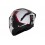 Casco MT Atom 2 Sv Emalla B0 Blanco Negro Rojo Mate |1335B23102|