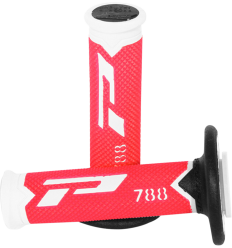 Puños Progrip Grips788 Blanco Rojo Negro |06301649|