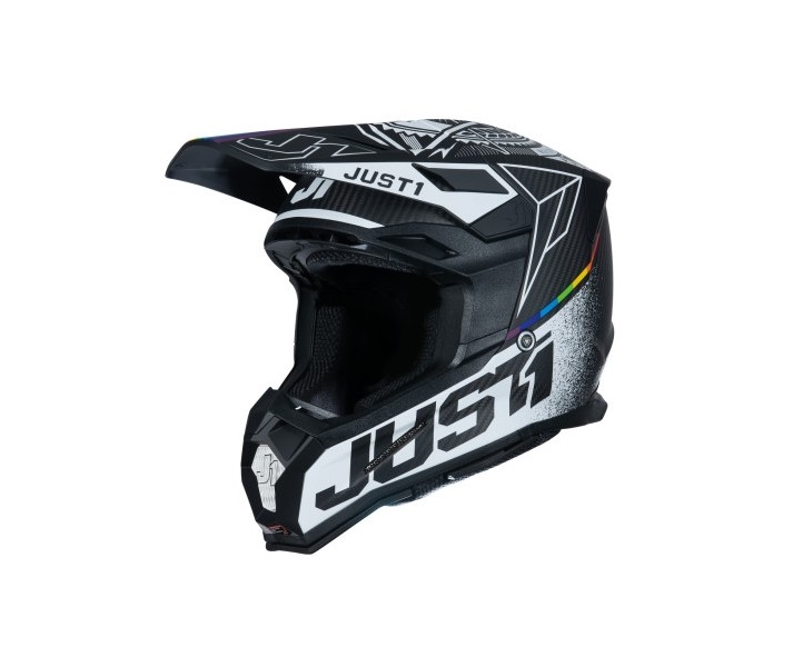 Casco Just1 J-22 Speed Side Carbono Blanco Mate |6060010281004|