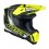 Casco Just1 J-22 Carbono Amarillo Fluor Negro |6060010294005|