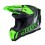 Casco Just1 J-22 Carbono Verde Fluor Negro |6060010145005|