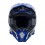 Casco Just1 J-22 Carbono Azul Negro Blanco |6060010112005|