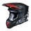 Casco Just1 J-22 F Flagman Rojo Titanio Negro |6060020201005|