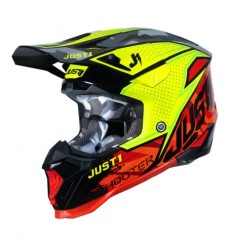 Casco Just1 J40 Shooter Camo Rojo Negro |6060170171001|