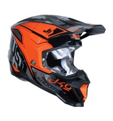 Casco Just1 J40 Shooter Camo Naranja Negro |6060170153001|