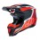 Casco Just1 J40 Flash Blanco Rojo Negro |6060170271002|