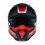 Casco Just1 J40 Flash Blanco Rojo Negro |6060170271002|