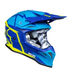 Casco Just1 J-39 Poseidon Azul Amarillo Fluor |6060040112006|