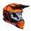 Casco Just1 J-39 Poseidon Naranja Negro Rojo |6060040151006|