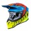 Casco Just1 J-39 Thruster Amarillo Fluor Azul Rojo Negro |6060040194007|