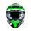 Casco Just1 J-39 Thruster Negro Verde Fluor Blanco |6060040145007|