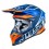 Casco Just1 J-39 Thruster Azul Naranja Blanco |6060040251007|